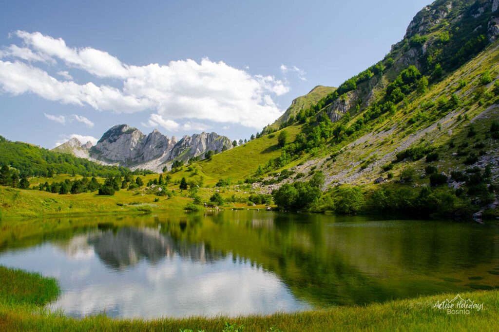 Zelengora Lakes and Borić Viewpoint 4. gornje bare lake zelengora national park sutjeska