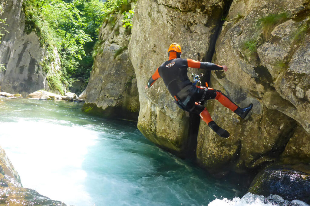 Hrčavka Canyoning 5. canyoning hrcavka national park sutjeska