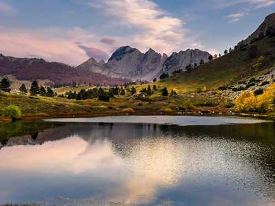 Destinations zelengora lake gornje bare